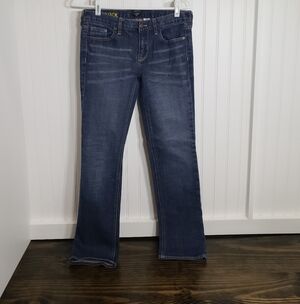 J Crew Stretch Matchstick Lo Rise Jeans 29S EUC
